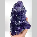 Natural Purple Fluorite,Ladder Pattern Mineral Specimen:HENAN China (190*70*115mm) - image 2