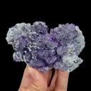 Natural Purple Fluorite,Mineral Specimen: FUJIAN (93*35*58mm) - image 1