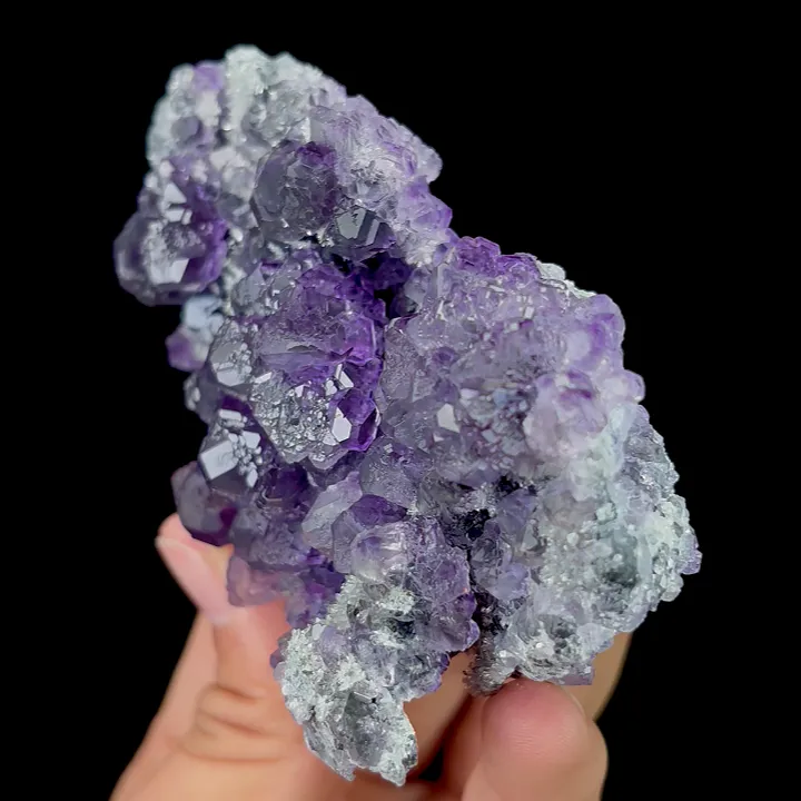 Natural Purple Fluorite,Mineral Specimen: FUJIAN (93*35*58mm) - image 2