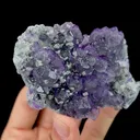 Natural Purple Fluorite,Mineral Specimen: FUJIAN (93*35*58mm) - image 3