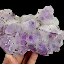 Natural Purple Garden Quartz and Epidote, mineral specimen:Meigu,Sichuan (145*85*40MM) - image 3