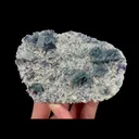 Natural Purple Green Fluorite,Cube Mineral Specimen:YINDU,China (110*30*75mm) - image 1