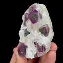 Natural Purple Green Octahedral Fluorite Mineral Specimen,High Quality Specimen,FUJIAN,CHINA(76*59*32mm) - image 3