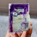 Natural Purple Green Phantom Fluorite comes from Yaogangxian,Hunan 40*55*45MM - image 4