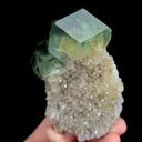 Natural Purple Green Phantom Fluorite, Mineral Specimen: Inner Mongolia,China (55*110*35MM) - image 2