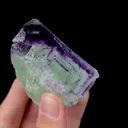 Natural Purple Green Phantom Fluorite Mineral Specimen,High Quality Specimen,YAO GANG XIAN,HUNAN,CHINA(40*55*45mm) - image 3