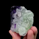Natural Purple Green Phantom Fluorite Mineral Specimen,High Quality Specimen,YAO GANG XIAN,HUNAN,CHINA(40*55*45mm) - image 2