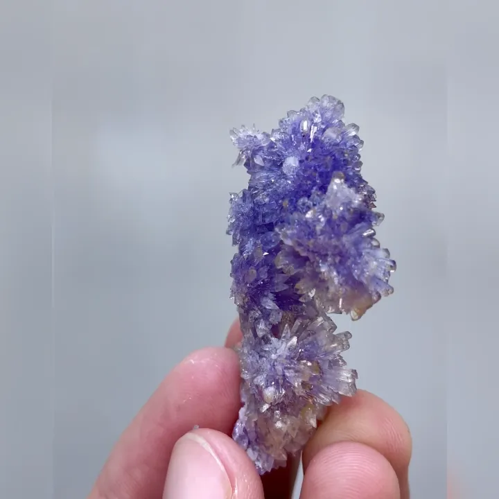 Natural Purple Gypsum comes from Guizhou,China 25*50*15MM image