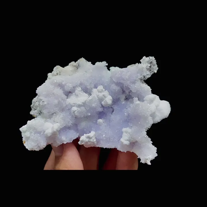 Natural Purple Gypsum comes from Guizhou,China 85*65*35MM - image 4