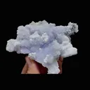 Natural Purple Gypsum comes from Guizhou,China 85*65*35MM - image 2