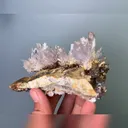 Natural Purple Gypsum ,Mineral Specimen: Guizhou,China (105*45*50MM) - image 2