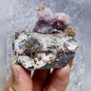 Natural Purple Gypsum, Mineral Specimen: Guizhou,China (50*35*35MM) - image 1