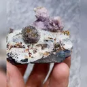 Natural Purple Gypsum, Mineral Specimen: Guizhou,China (50*35*35MM) - image 2