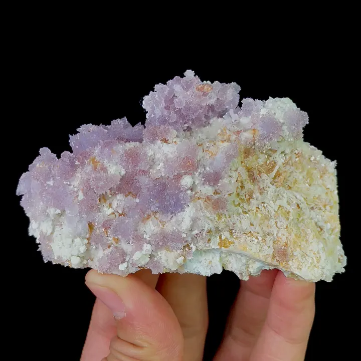 Natural Purple Gypsum, Mineral Specimen: Guizhou,China (95*60*30MM) - image 5