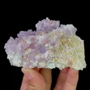 Natural Purple Gypsum, Mineral Specimen: Guizhou,China (95*60*30MM) - image 5