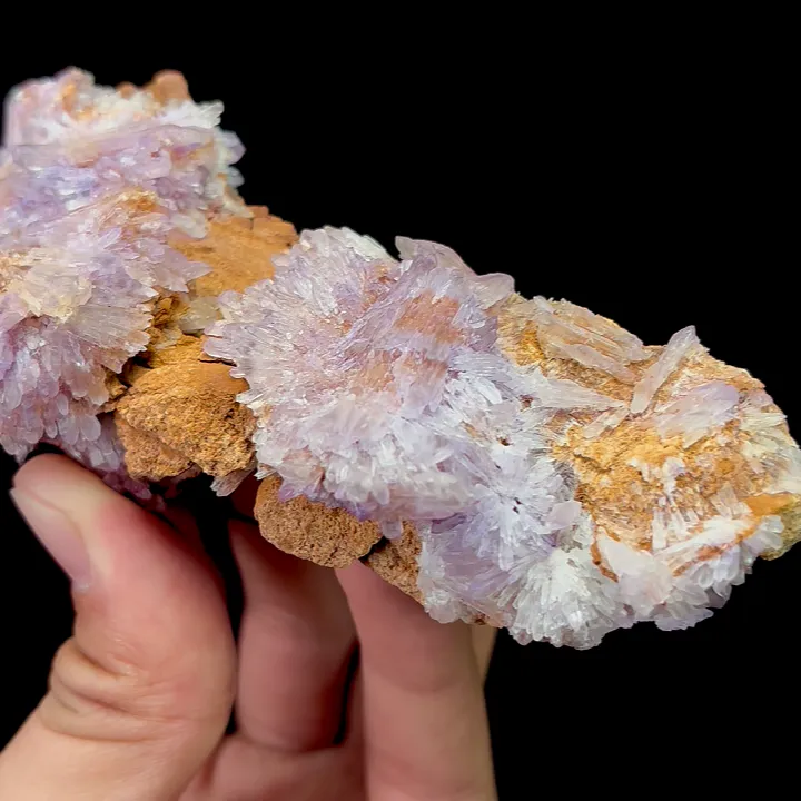 Natural Purple Gypsum, Mineral Specimen:Guizhou,China (110*55*30MM) - image 2