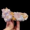 Natural Purple Gypsum, Mineral Specimen:Guizhou,China (110*55*30MM) - image 1
