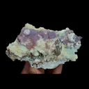 Natural Purple Gypsum, Mineral Specimen:Guizhou,China (110*60*35MM) - image 3