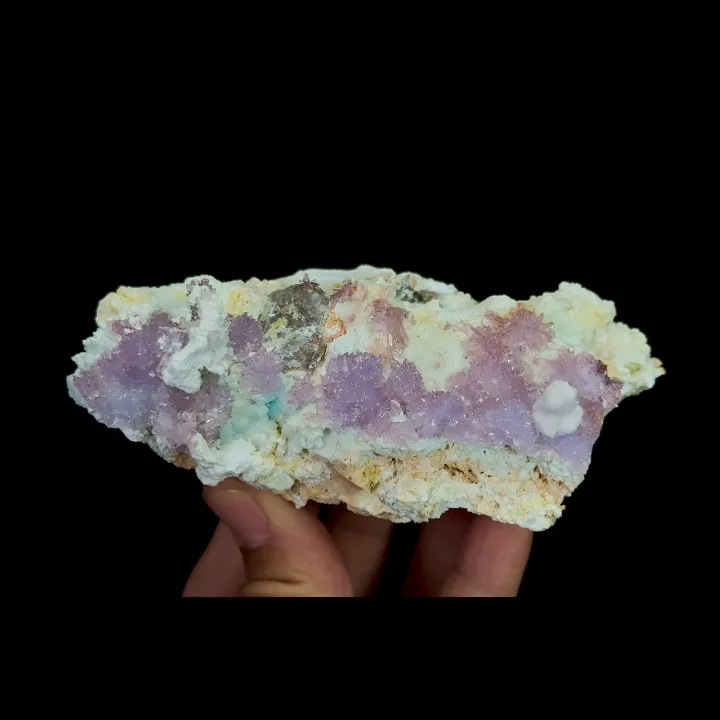 Natural Purple Gypsum, Mineral Specimen:Guizhou,China (110*60*35MM) - image 5