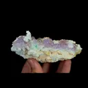 Natural Purple Gypsum, Mineral Specimen:Guizhou,China (110*60*35MM) - image 4