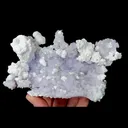 Natural Purple Gypsum, Mineral Specimen:Guizhou,China (140*85*60MM) - image 1