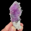 Natural Purple Gypsum, Mineral Specimen:Guizhou,China (35*30*70MM) - image 4
