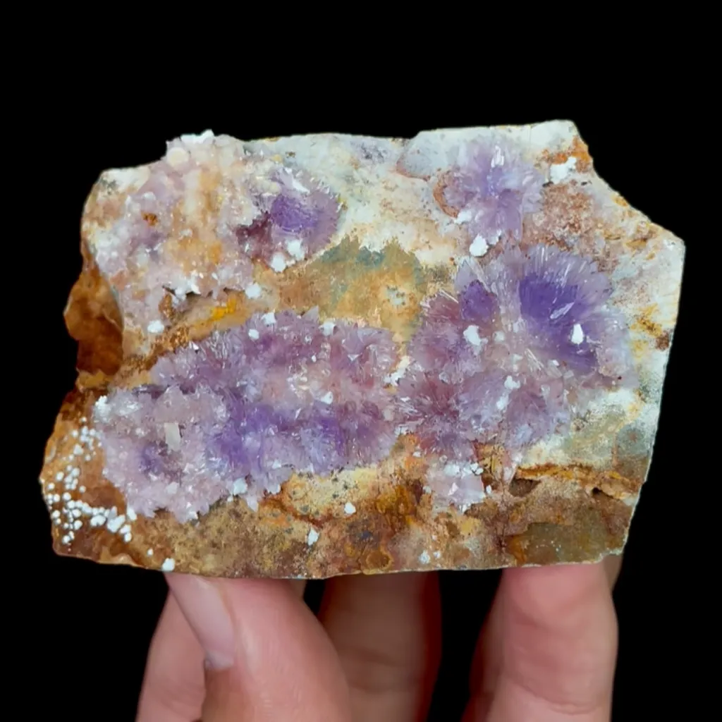 Natural Purple Gypsum, Mineral Specimen:Guizhou,China (70*50*20MM) - image 2