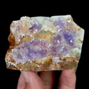 Natural Purple Gypsum, Mineral Specimen:Guizhou,China (70*50*20MM) - image 2