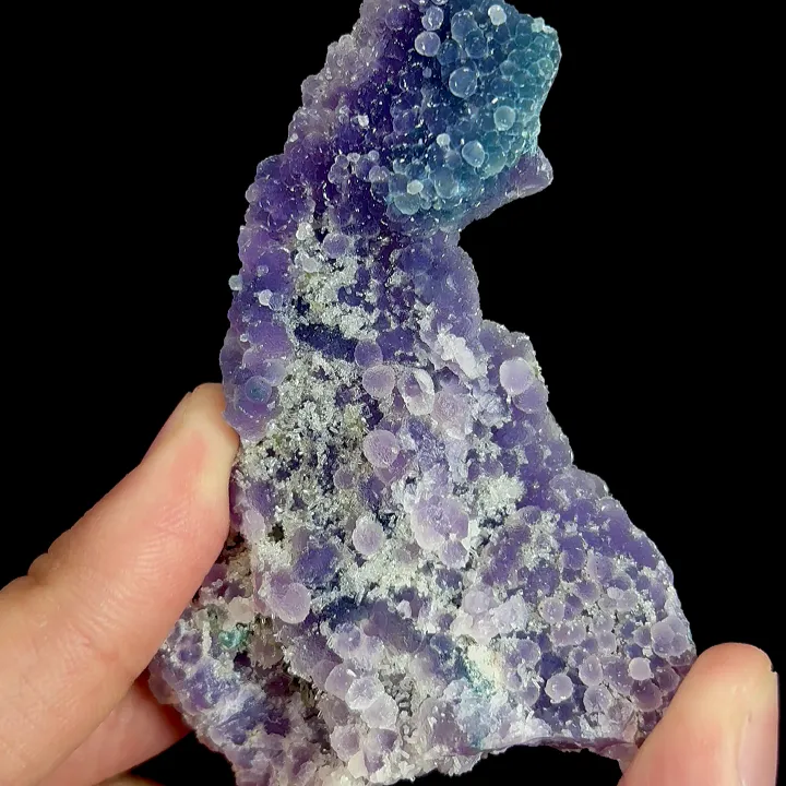 Natural Purple Gypsum, Mineral Specimen:Guizhou,China (75*50*25MM) - image 4