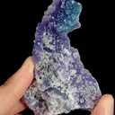 Natural Purple Gypsum, Mineral Specimen:Guizhou,China (75*50*25MM) - image 4