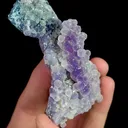 Natural Purple Gypsum, Mineral Specimen:Guizhou,China (75*50*25MM) - image 2