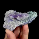 Natural Purple Gypsum, Mineral Specimen:Guizhou,China (75*50*25MM) - image 5
