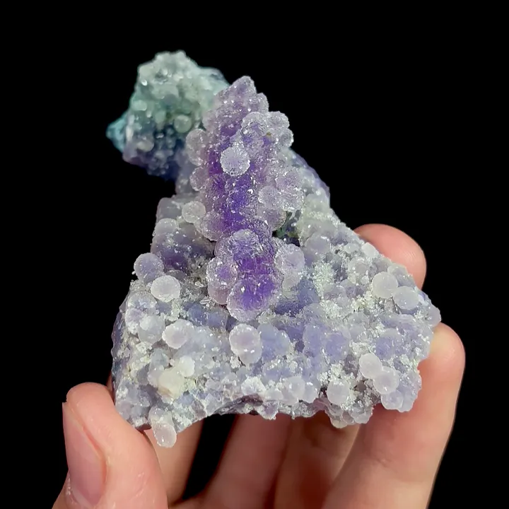 Natural Purple Gypsum, Mineral Specimen:Guizhou,China (75*50*25MM) - image 3