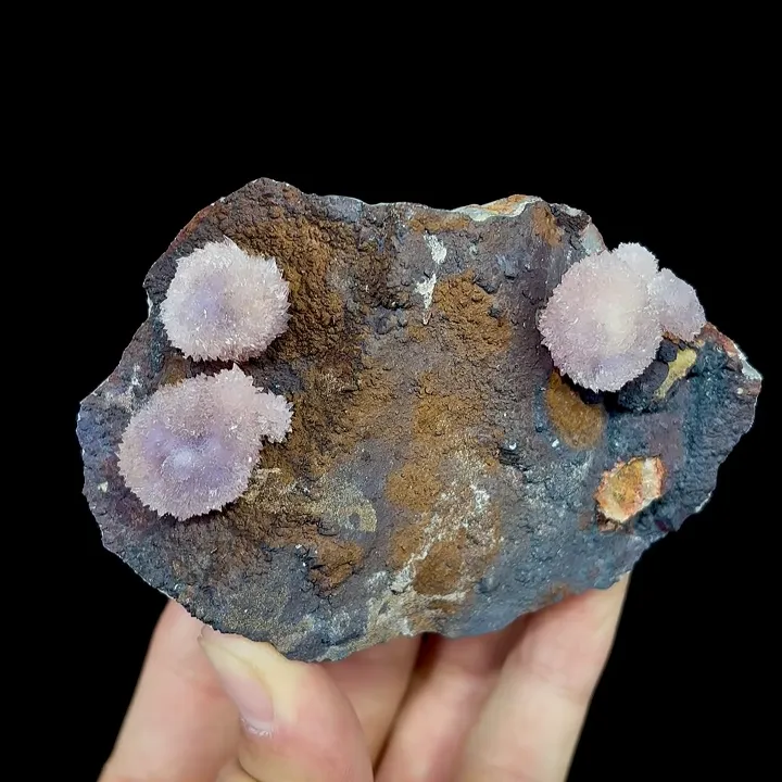 Natural Purple Gypsum, Mineral Specimen:Guizhou,China (85*60*25MM) - image 4