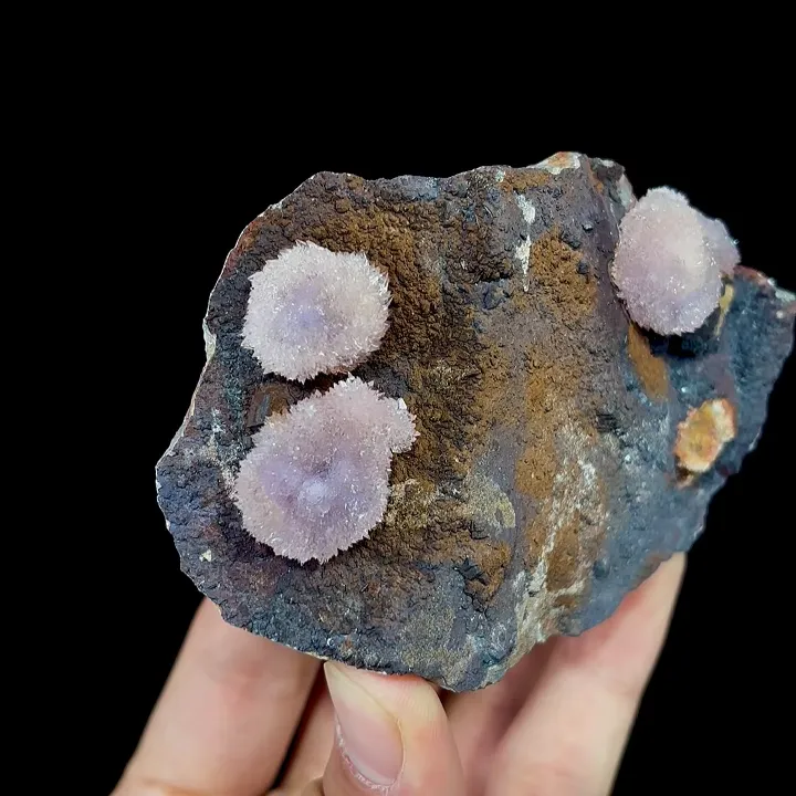 Natural Purple Gypsum, Mineral Specimen:Guizhou,China (85*60*25MM) - image 3