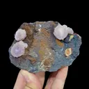 Natural Purple Gypsum, Mineral Specimen:Guizhou,China (85*60*25MM) - image 5