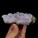 Natural Purple Gypsum Mineral Specimen,High Quality Specimen,GUIZHOU,CHINA(115*40*35mm) - image 5