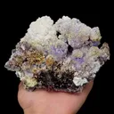 Natural Purple Gypsum Mineral Specimen,High Quality Specimen,GUIZHOU,CHINA(140*120*80mm) - image 1