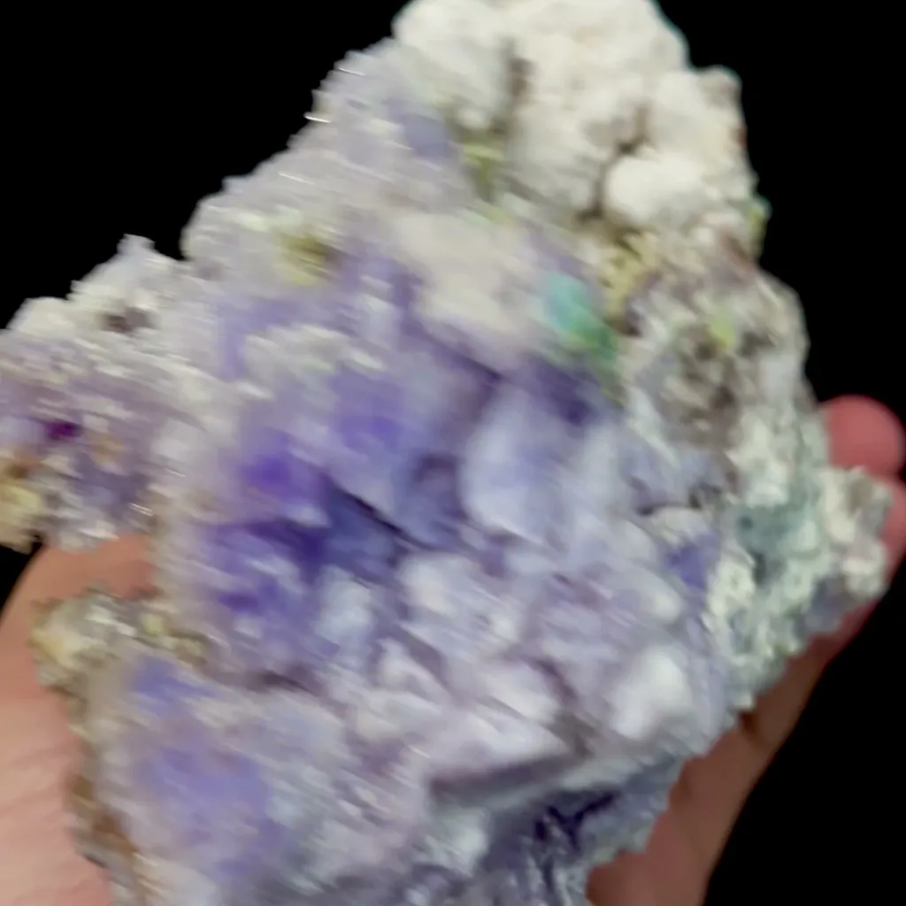 Natural Purple Gypsum Mineral Specimen,High Quality Specimen,GUIZHOU,CHINA(140*120*80mm) - image 3
