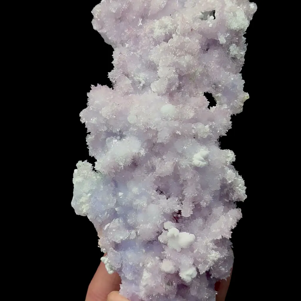 Natural Purple Gypsum Mineral Specimen,High Quality Specimen,GUIZHOU,CHINA(210*80*25mm) image