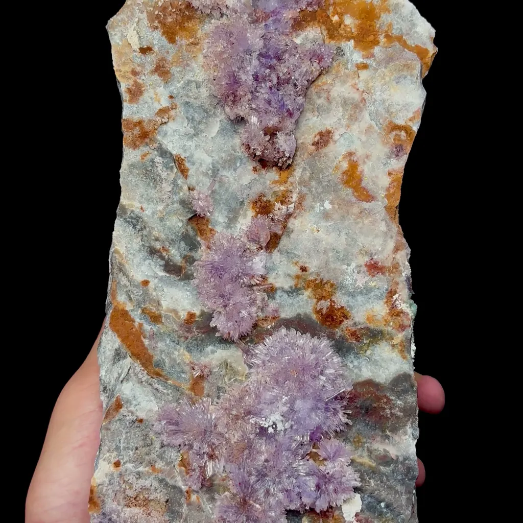 Natural Purple Gypsum Mineral Specimen,High Quality Specimen,GUIZHOU,CHINA(290*102*63mm) - image 4