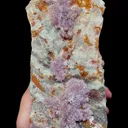 Natural Purple Gypsum Mineral Specimen,High Quality Specimen,GUIZHOU,CHINA(290*102*63mm) - image 1