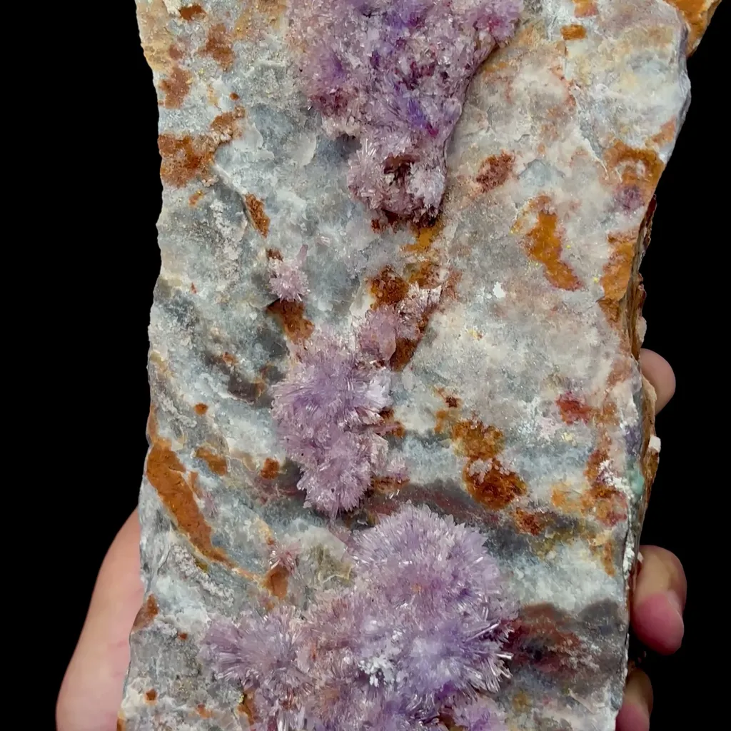 Natural Purple Gypsum Mineral Specimen,High Quality Specimen,GUIZHOU,CHINA(290*102*63mm) - image 2