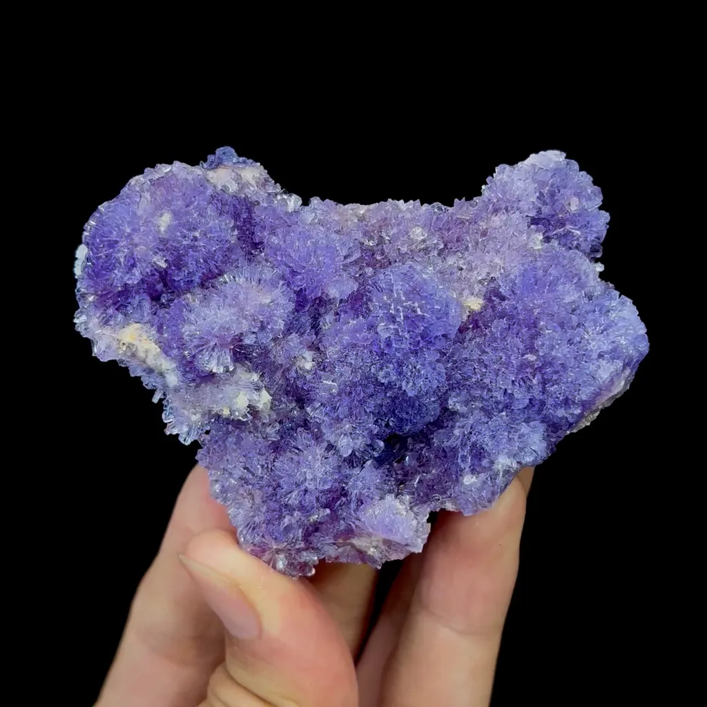 Natural Purple Gypsum Mineral Specimen,High Quality Specimen,YUNNAN,CHINA(77*65*35mm) image