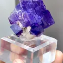 Natural Purple Matrix Fluorite comes from Xinjiang,China 30*20*25MM - image 3