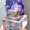 Natural Purple Matrix Fluorite comes from Xinjiang,China 30*20*25MM - image 4