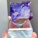 Natural Purple Matrix Fluorite comes from Xinjiang,China 30*20*25MM - image 5