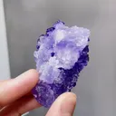 Natural Purple Matrix Fluorite comes from Xinjiang,China 45*20*55MM - image 5