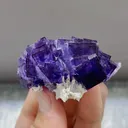 Natural Purple Matrix Fluorite comes from Xinjiang,China 60*30*30MM - image 1