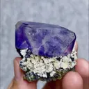 Natural Purple Octahedral Fluorite comes from Inner Mongolia 40*40*30MM - image 3